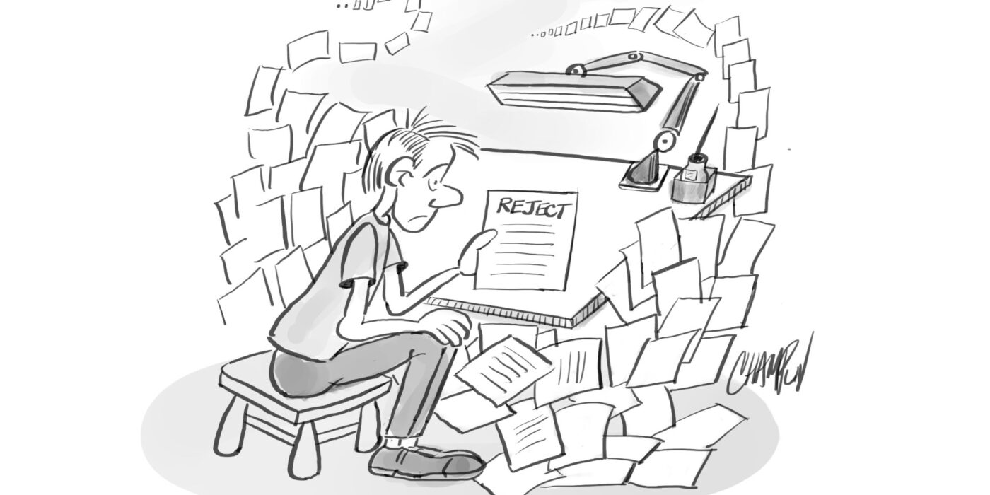 rejected cartoonist cartoon